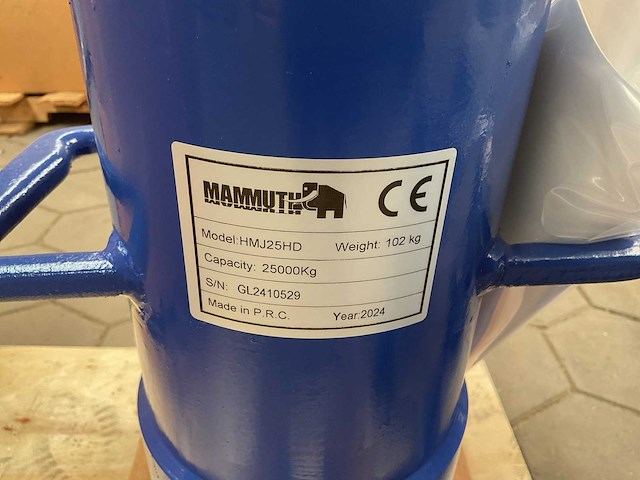 Mammuth hmj25hd machineheffer - afbeelding 1 van  5