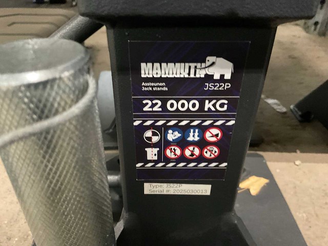 Mammuth js22p assteun (2x) - afbeelding 1 van  3