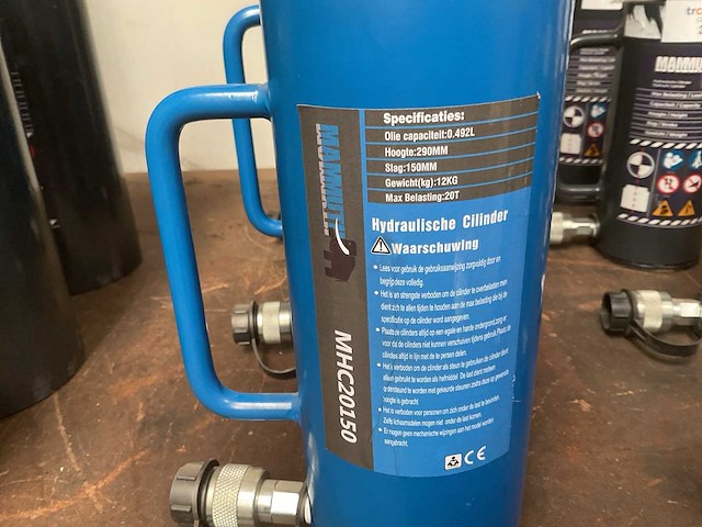 Mammuth mhc20150 hydraulische cilinder - afbeelding 2 van  2