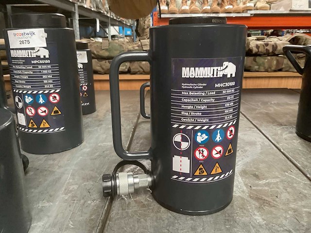 Mammuth mhc30100 hydraulische hefcilinder - afbeelding 1 van  2