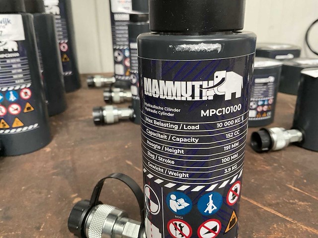 Mammuth mpc10100 hydraulische hefcilinder - afbeelding 1 van  1