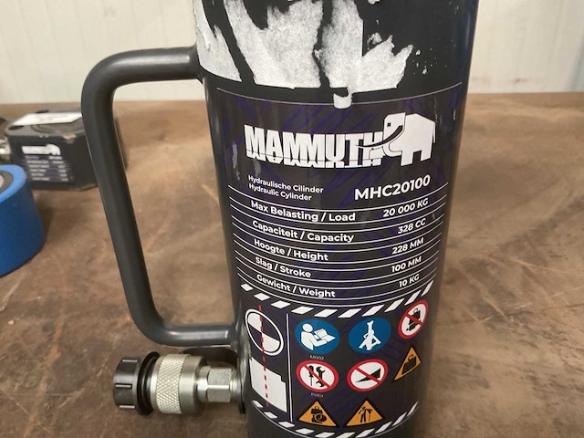 Mammuth mpc10150 hydraulische cilinder - afbeelding 2 van  2