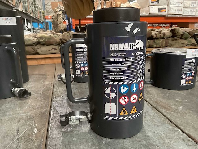 Mammuth mpc50150 hydraulische hefcilinder - afbeelding 1 van  2
