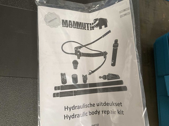 Mammuth phe10 hydraulisch uitdeukset - afbeelding 3 van  4