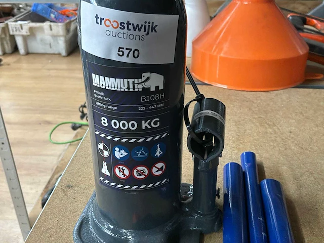Mammuth potkrik 8t - afbeelding 2 van  2
