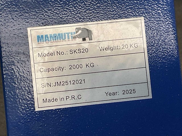 Mammuth sk04zp cargo trolley - afbeelding 3 van  4