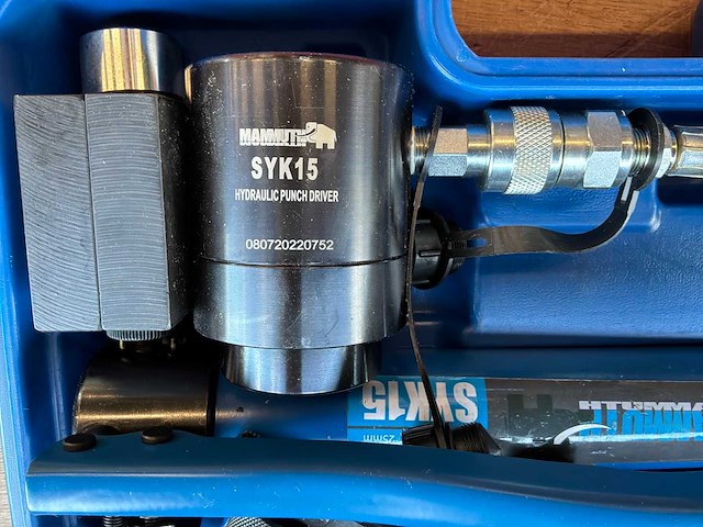 Mammuth syk-15 hydraulische perforatiepers - afbeelding 4 van  4