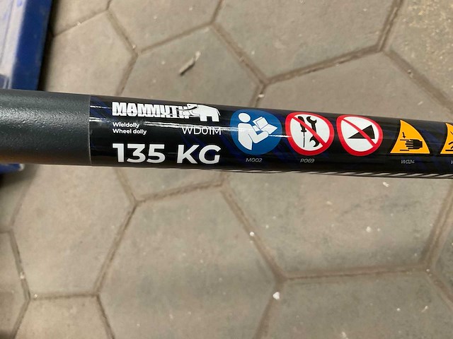 Mammuth wd01m wieldolly - afbeelding 3 van  4