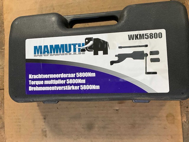 Mammuth wkm5800 krachtvermeerderaar - afbeelding 4 van  5