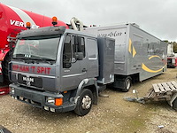 Man 8-224 vrachtwagen met verkoop oplegger - afbeelding 1 van  35