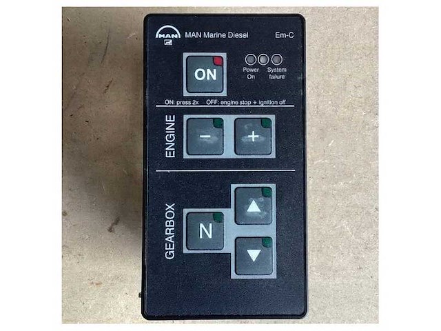 Man emergency engine control panel - 51.27720-7035 - afbeelding 2 van  3