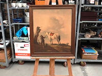 Man met paard - afbeelding 1 van  5