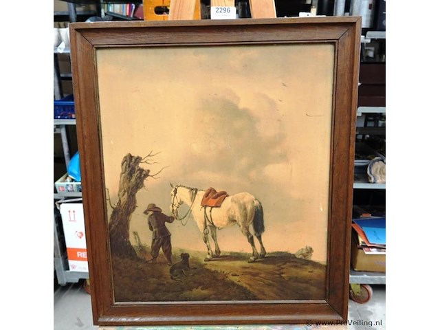 Man met paard - afbeelding 2 van  5