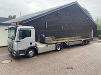 Man trekker met trailer veldhuizen - 2008 - 10-240 - vrachtwagen