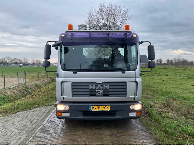 Man trekker met trailer veldhuizen - 2008 - 10-240 - vrachtwagen - afbeelding 16 van  20