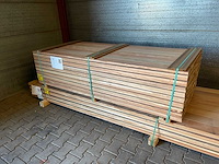 Mandioqueira vlonderplanken 2000x120x21mm (133x) - afbeelding 4 van  4