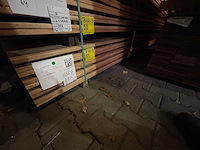 Mandioqueira vlonderplanken 4000x120x21mm (72x) - afbeelding 4 van  4