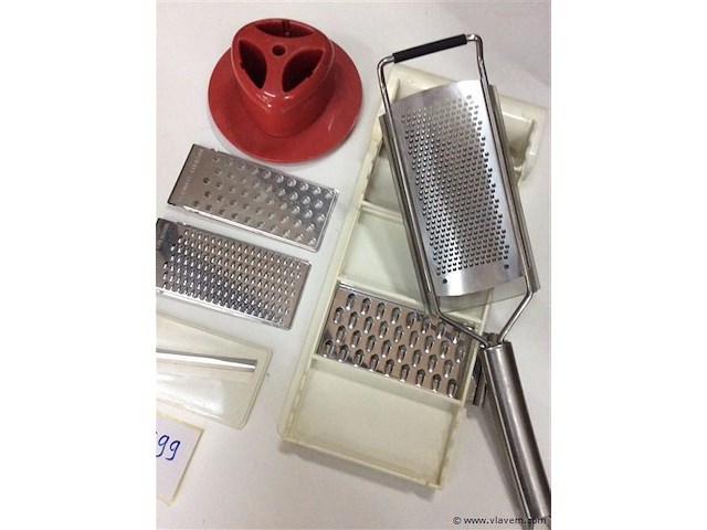 Mandoline + rasp - afbeelding 2 van  2