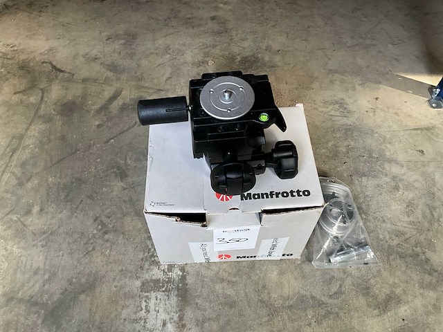 Manfrotto waterpas toestelhouder - afbeelding 1 van  3