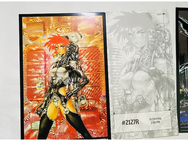 Manga masume shirow - lithografische kunstwerken - afbeelding 2 van  6