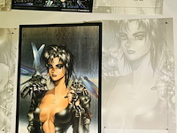 Manga masume shirow - lithografische kunstwerken - afbeelding 3 van  6