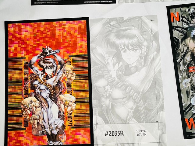 Manga masume shirow - lithografische kunstwerken - afbeelding 6 van  6