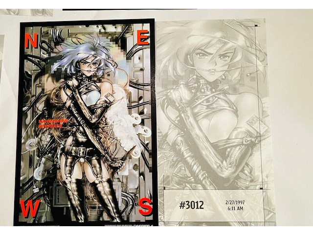 Manga masume shirow - lithografische kunstwerken - afbeelding 3 van  6