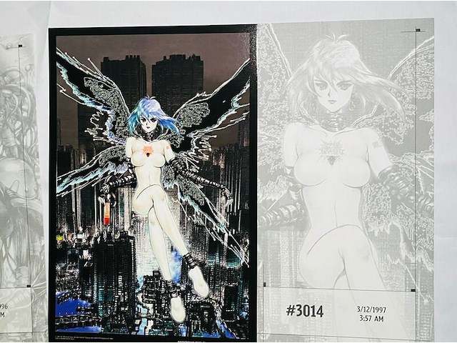Manga masume shirow - lithografische kunstwerken - afbeelding 4 van  6