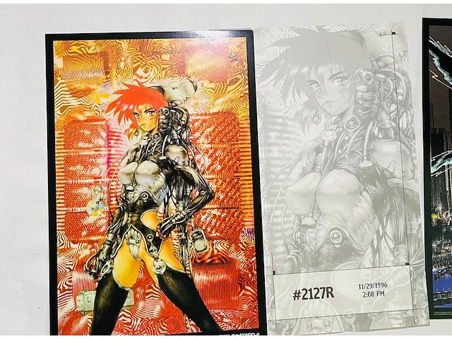 Manga masume shirow - lithografische kunstwerken - afbeelding 6 van  6