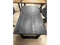 Mango boomstam 200x100 5 dik met spinpoot zwart - afbeelding 1 van  1