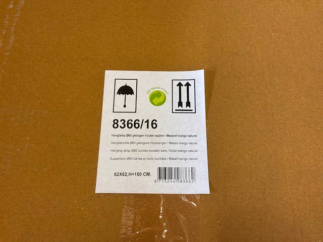Mango hanglamp - afbeelding 4 van  5