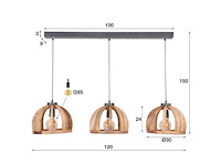 Mango hanglamp - afbeelding 5 van  5