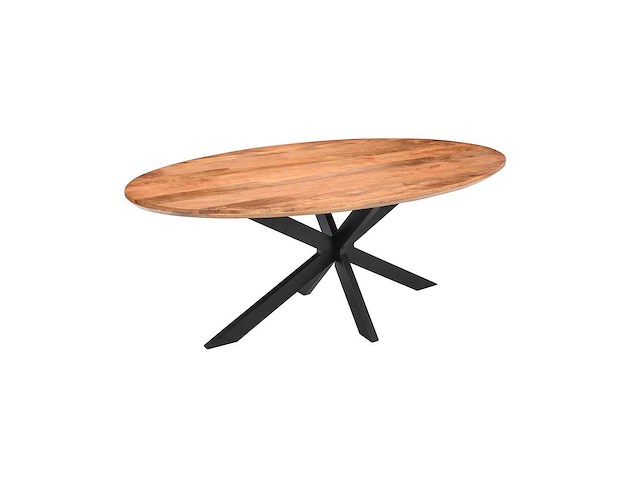 Mango ovaal verjongd 160x90 - diningtable - afbeelding 1 van  3