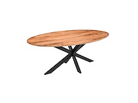 Mango ovaal verjongd 220x100 - diningtable - afbeelding 1 van  1