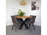 Mango rond 100 cm opdik - diningtable