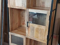 Mangohout kast vakkenkast, 2025 - afbeelding 1 van  4