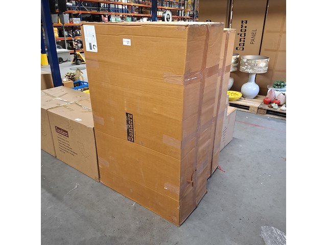 Mangohout visgraadkast dressoir, 2025 - afbeelding 3 van  3