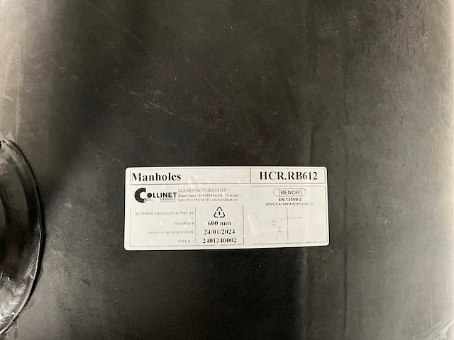 Manholes - hcr.rb612 - inspectieput - afbeelding 7 van  7