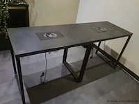 Manicure werktafel met ingebouwde spt inbouw afzuigunit 410