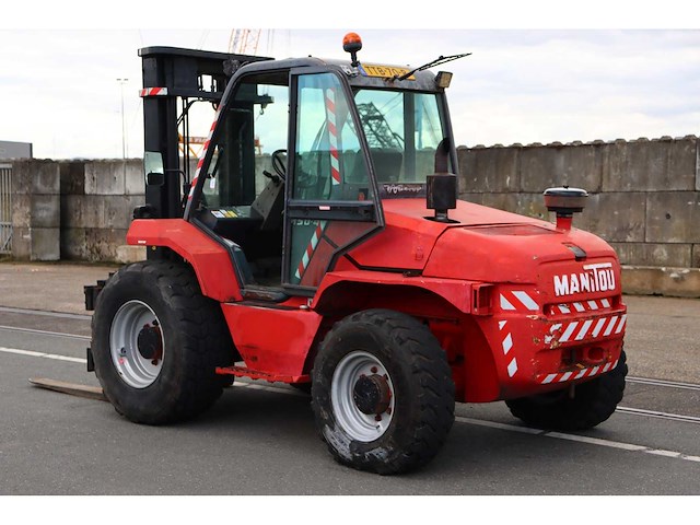 Manitou - 2006 - m50-4x4 - 4.7m triplex, side-shift, dichte cabine - ruw terrein vorkheftruck - afbeelding 2 van  9
