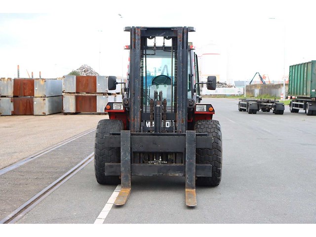 Manitou - 2006 - m50-4x4 - 4.7m triplex, side-shift, dichte cabine - ruw terrein vorkheftruck - afbeelding 3 van  9