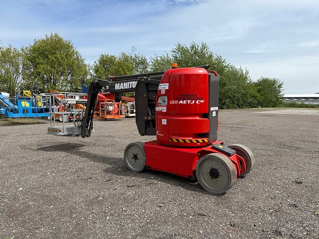 Manitou - 2009 - 120 aetj - knikarm hoogwerker - afbeelding 15 van  21