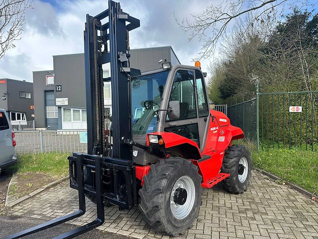 Manitou - 2015 - m26 4x4 - 5.5m triplex, side-shift - vorkheftruck - afbeelding 1 van  13