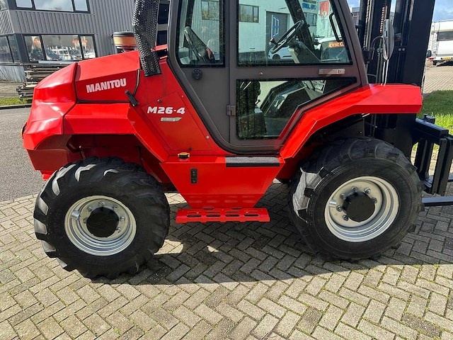 Manitou - 2015 - m26 4x4 - 5.5m triplex, side-shift - vorkheftruck - afbeelding 12 van  13