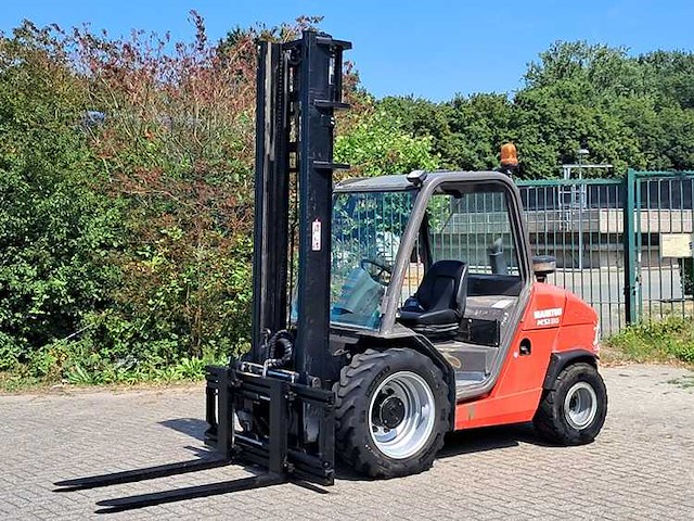 Manitou - 2017 - msi30d - 4x4 - 4.5m duplex, vorkversteller, side-shift - vorkheftruck - afbeelding 1 van  12