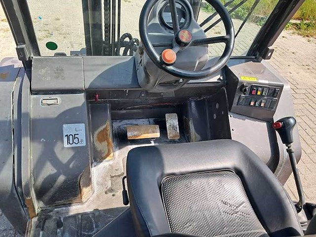 Manitou - 2017 - msi30d - 4x4 - 4.5m duplex, vorkversteller, side-shift - vorkheftruck - afbeelding 12 van  12
