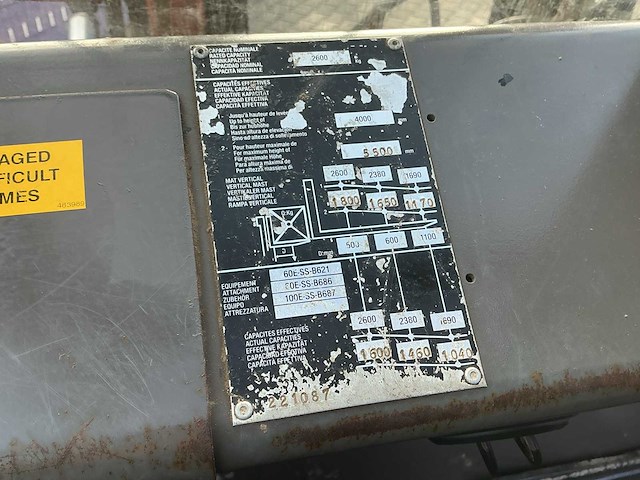 Manitou - m26-4 - ruwterrein - heftruck - 4wd/awd - afbeelding 4 van  9