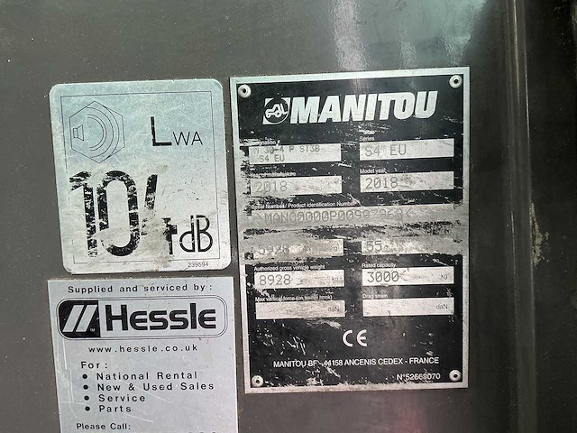 Manitou - m30-4 - forklift trucks - 2018 - afbeelding 7 van  17
