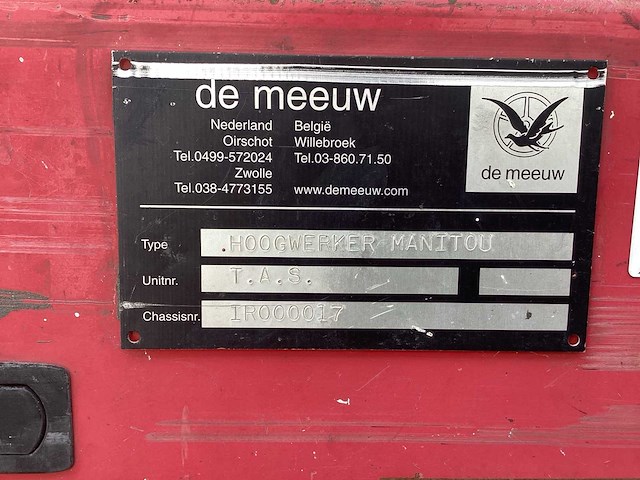 Manitou - maniacces 120 elx - hoogwerker - afbeelding 3 van  17