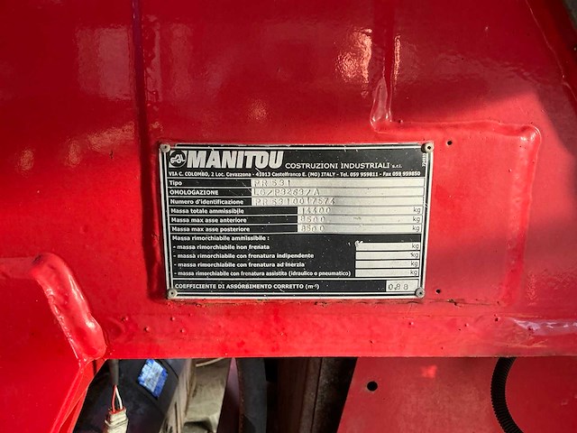 Manitou mrt1542 turbo m-e2 telescopic verreiker - afbeelding 44 van  52